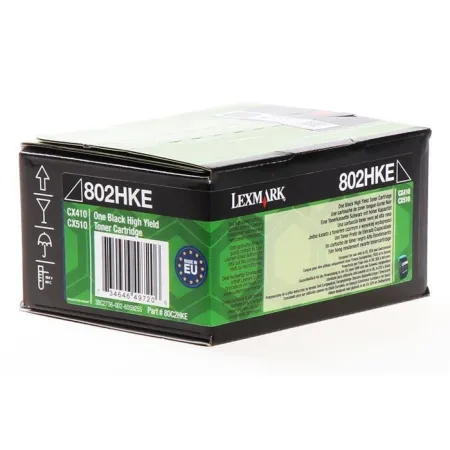 Toner Czarny Oryginał Lexmark 80C2HKE do CX410 CX510 4K