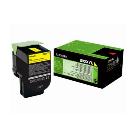 Toner Żółty Oryginał Lexmark 80C2XYE do CX510 4K