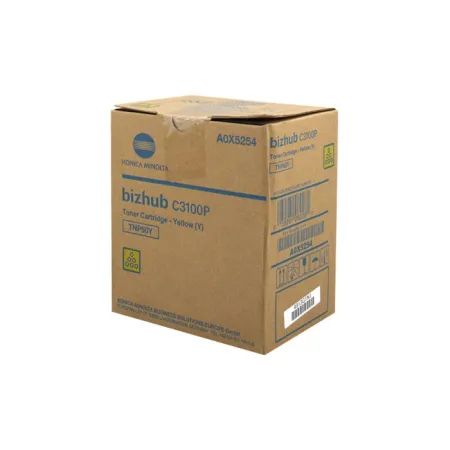 Toner Żółty Oryginał Konica Minolta TNP-50Y A0X5254 do C3100P 5K