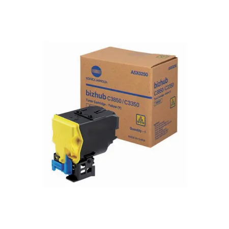Toner Żółty Oryginał Konica Minolta TNP48Y A5X0250 do C3350 C3850FS 10K