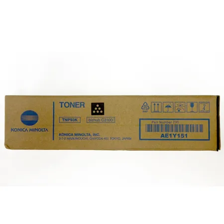 Toner Czarny Oryginał Konica Minolta TNP93K AE1Y151 do C3100i 6K
