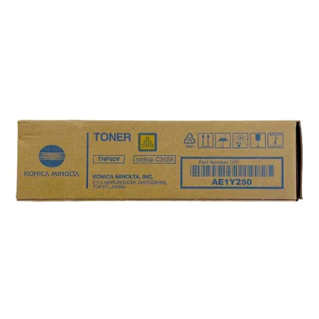 Oryginalny Toner Yellow Konica Minolta Bizhub C3120i (TNP92Y, TNP-92Y, AE1Y250)