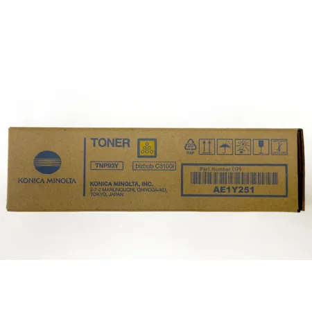 Toner Żółty Oryginał Konica Minolta TNP93Y AE1Y251 do C3100i 4K