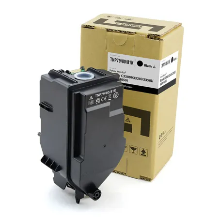 Toner Czarny Zamiennik Konica Minolta TNP81K AAJW151 AAJW1D2 do C3300i C3301i C4000i 13K Cartridge Web