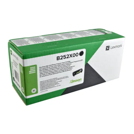 Toner Czarny Oryginał Lexmark B252X00 do MB2546 MB2650 10K