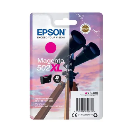 Tusz Czerwony Oryginał Epson C13T02W34010 502XL do XP5100 XP5105 XP5115 6.4ml