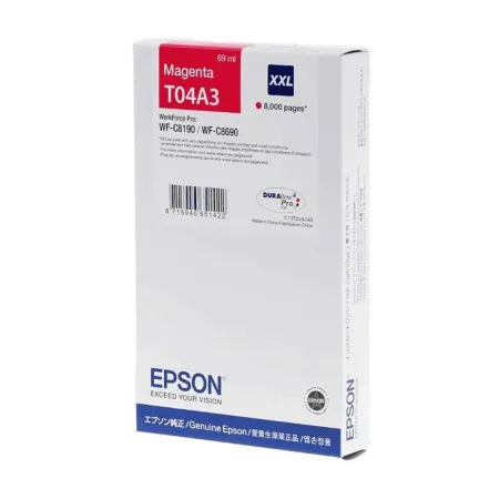 Tusz Czerwony Oryginał Epson C13T04A340 do WF-C8190D3TWC WF-C8190DTN WF-C8190DTWC 69ml