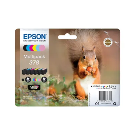 Tusz Zestaw CMYK Oryginał Epson T3788 C13T37884010 do XP-15000 XP-8000 XP-8005 27.4ml