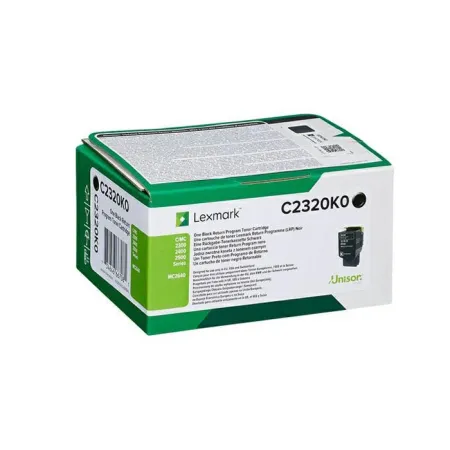 Toner Czarny Oryginał Lexmark C2320K0 do C2325dw C2425dw C2535dw 1K