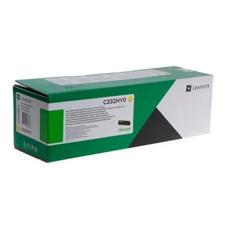 Toner Żółty Oryginał Lexmark C332HY0 do C3326dw MC3326 2.5K