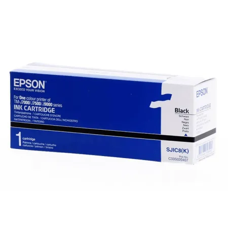 Tusz Czarny Oryginał Epson C33S020407 do TM-J7000 TM-J7500 TM-J9000 59.1ml