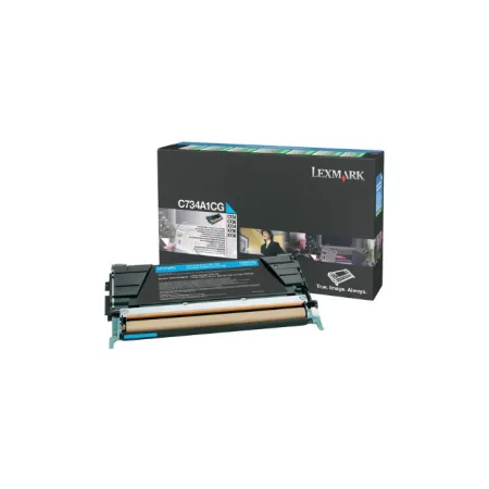 Toner Niebieski Oryginał Lexmark C734A1CG do X734 X736 X738 C736 X734de 6K