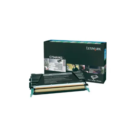 Toner Czarny Oryginał Lexmark C734A1KG do X734 X736 X738 C736 X734de 8K