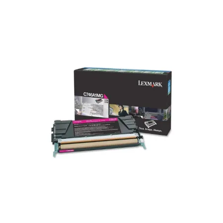 Toner Czerwony Oryginał Lexmark C746A1MG do C748 7K