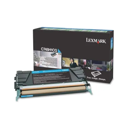 Toner Niebieski Oryginał Lexmark C748H1CG 10K