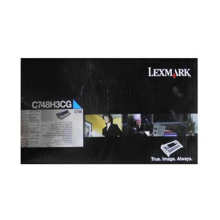 Toner Niebieski Oryginał Lexmark C748H3CG 10K
