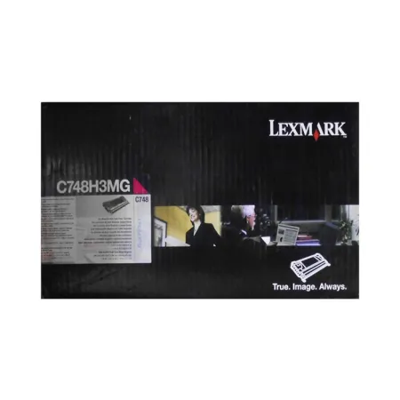 Toner Czerwony Oryginał Lexmark C748H3MG 10K