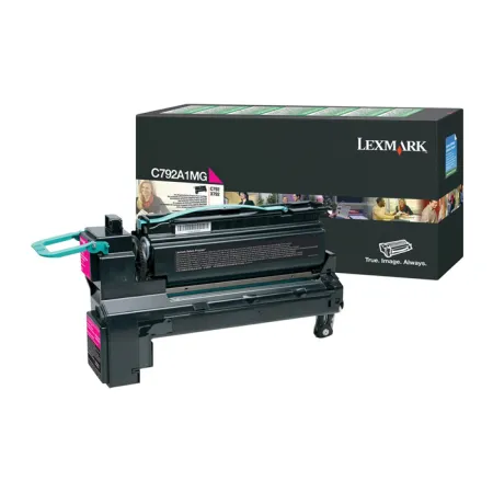 Toner Czerwony Oryginał Lexmark C792A1MG do X792 6K
