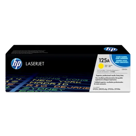 Toner Żółty Oryginał HP CB542A 125A do CM1312 CM1512 CP1210 1.4K