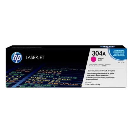 Toner Czerwony Oryginał HP CC533A 304A do CM2320 CP2025 2.8K