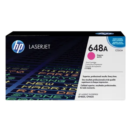Oryginalny Toner Magenta HP Color LaserJet CP4520, Enterprise CP4025, CP4525 (648A CE263A)