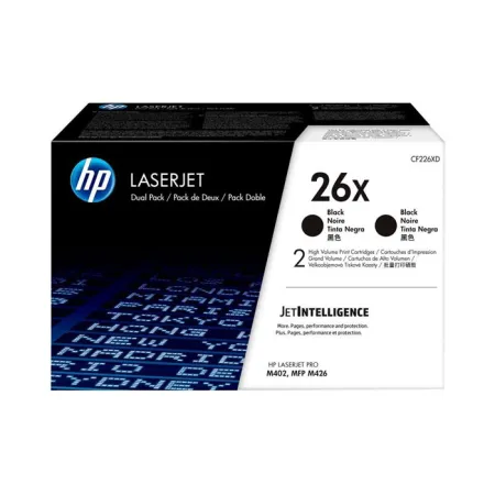 Toner Czarny Oryginał HP CF226XD 26X Dwupak do M402 M426 18K