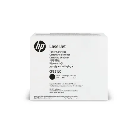 Toner Czarny Oryginał HP CF281JC CF281X do M605 M606 M630 30K