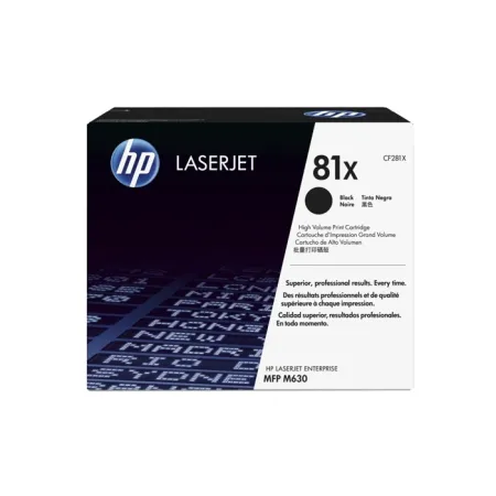 Oryginalny Toner Czarny HP LaserJet Enterprise M605, M606, M630 (81X CF281X)