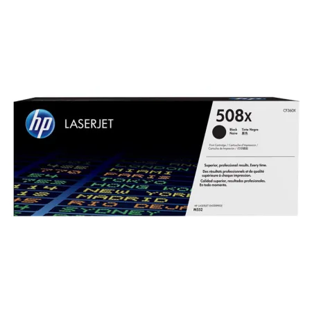 Oryginalny Toner Black HP Color LaserJet Enterprise M552 (508X CF360X)