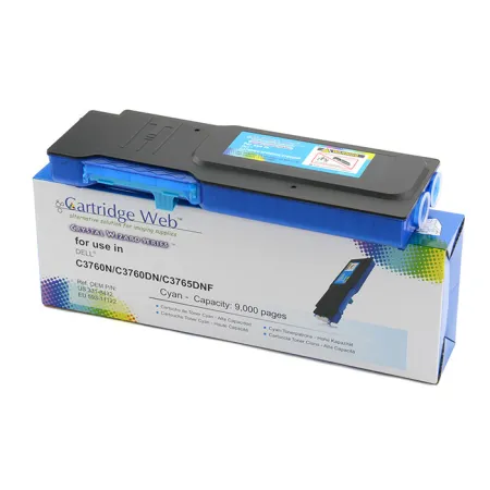 Toner Niebieski Zamiennik Dell 593-11122 do C3760 C3765dnf 9K Cartridge Web