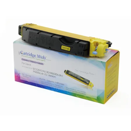 Toner Żółty Zamiennik Kyocera TK-5140Y do M6030cdn M6530cdn P6130cdn 5K Cartridge Web