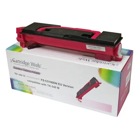 Toner Czerwony Zamiennik Kyocera TK-540M TK542 do FS-C5100DN 4K Cartridge Web