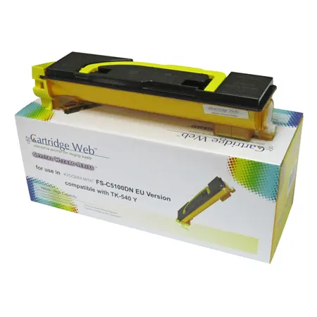 Toner Żółty Zamiennik Kyocera TK-540Y TK542 do FS-C5100DN 4K Cartridge Web