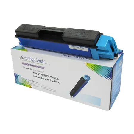 Toner Niebieski Zamiennik Kyocera TK-580C do FS-C5150DN P6021cdn 2.8K Cartridge Web