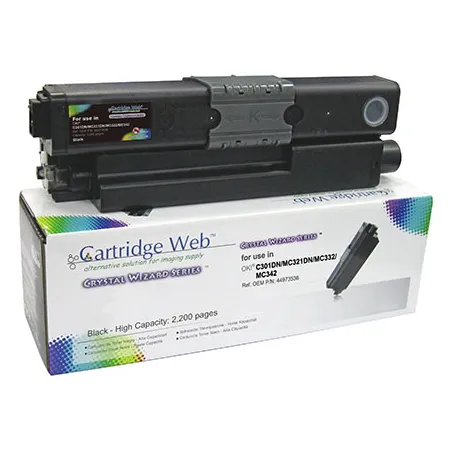 Toner Czarny Zamiennik OKI 44973536 do C301 C301dn C321dn MC332dn 2.2K Cartridge Web
