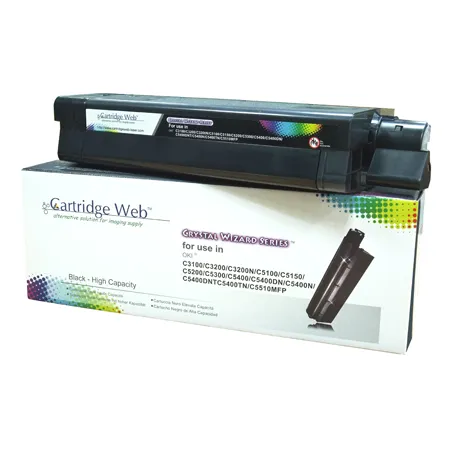 Toner Czarny Zamiennik OKI 42804516 42127408 42127457 do C3100 C3200 C5100 5K Cartridge Web