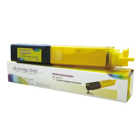 Toner Żółty Zamiennik OKI 43459329 do C3400 C3450 C3300n C3400n 2.5K Cartridge Web