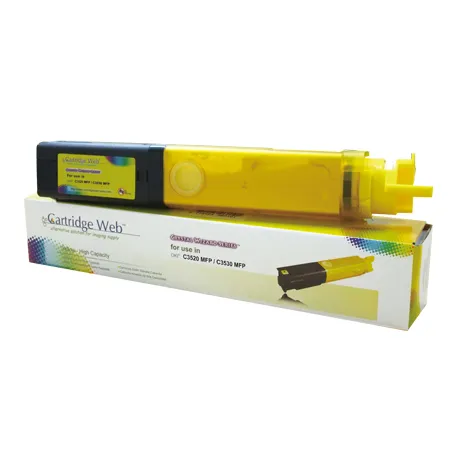 Toner Żółty Zamiennik OKI 43459369 do C3520 C3530 MC350 2.5K Cartridge Web