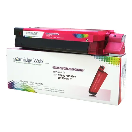 Toner Czerwony Zamiennik OKI 43865722 do C5850 C5950 MC560 6K Cartridge Web