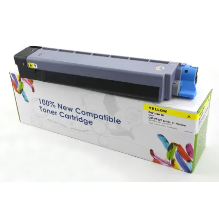 Toner Żółty Zamiennik OKI 44643001 do C801 C821 7.3K Cartridge Web