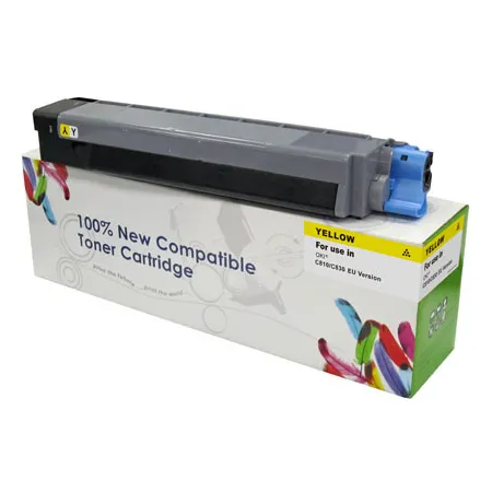 Toner Żółty Zamiennik OKI 44059209 do MC860 10K Cartridge Web