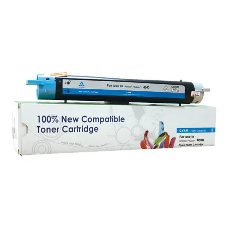 Toner Cartridge Web Cyan Xerox 6350 zamiennik 106R01144