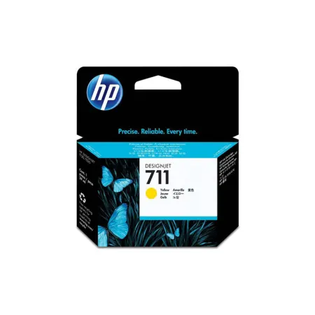 Oryginalny Tusz Yellow HP 711 (CZ132A)