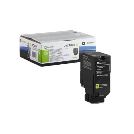 Toner Żółty Oryginał Lexmark 74C2SY0 do CS720 CX725 CS725 7K