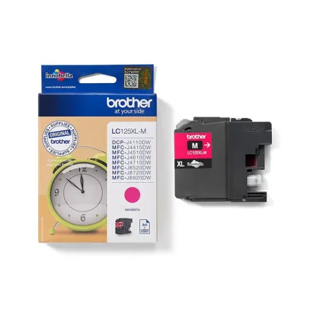 Tusz Czerwony Oryginał Brother LC125XLM do DCP-J4110DW DCP-J4110W MFC-J4310DW 10.8ml