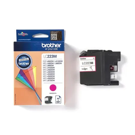 Tusz Czerwony Oryginał Brother LC223M do DCP-J4120DW DCP-J562DW MFC-J4420DW 5.9ml