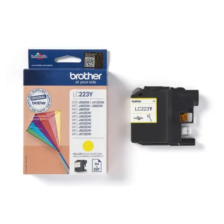 Tusz Żółty Oryginał Brother LC223Y do DCP-J4120DW DCP-J562DW MFC-J4420DW 5.9ml