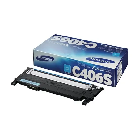 Oryginalny Toner Cyan Samsung CLP360 (CLT-C406S, CLTC406S, ST984A)