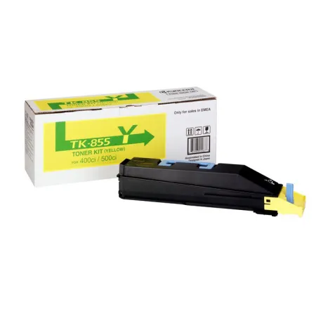Toner Żółty Oryginał Kyocera TK-855Y 1T02H7AEU0 do 400ci 500ci 552ci 18K