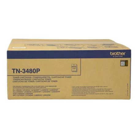 Toner Czarny Oryginał Brother TN3480P do DCP-L5500DN DCP-L5502DN DCP-L6600DW 8K